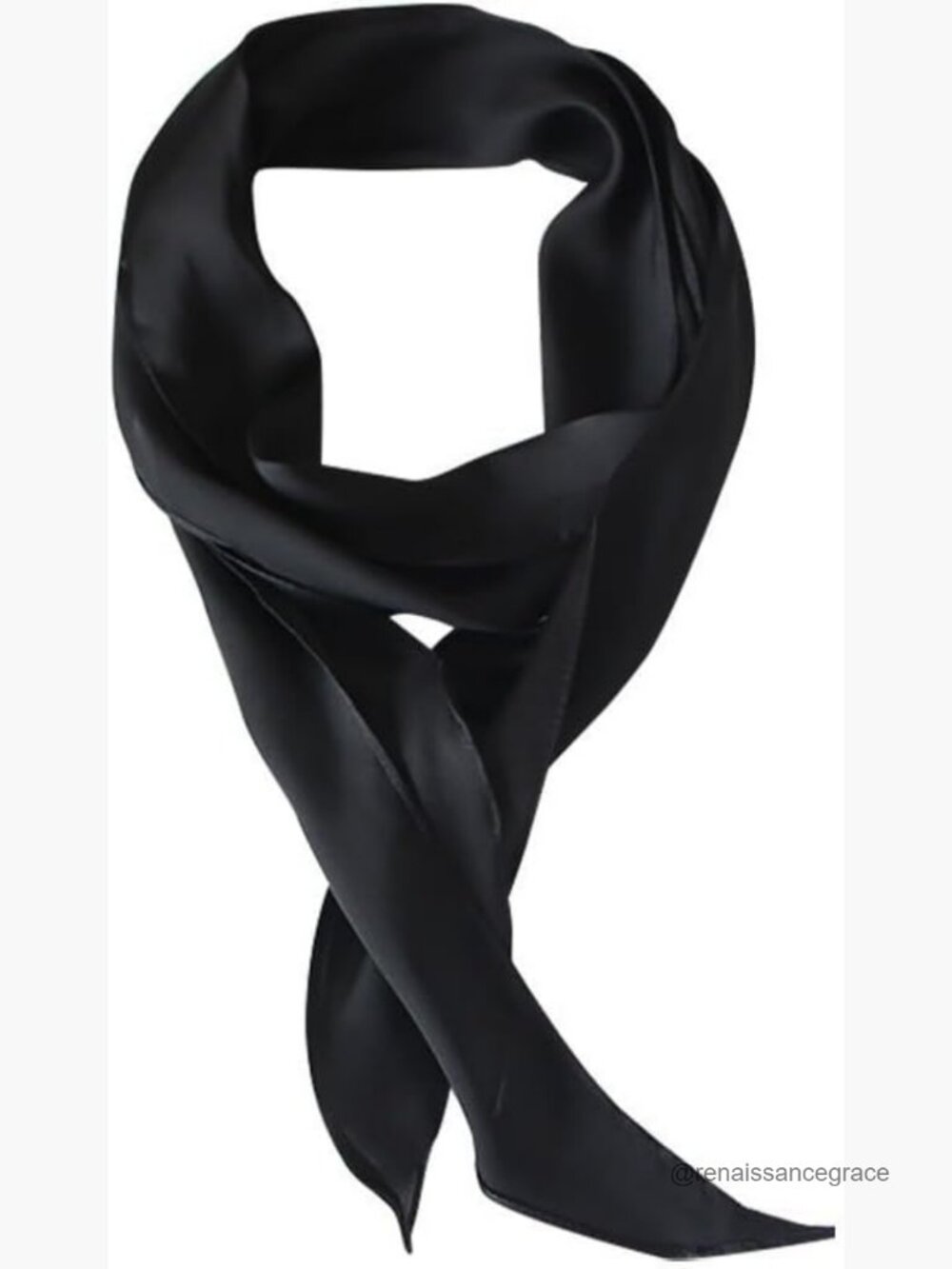 Long Skinny Scarf Neckerchief for 50s Costume Party Wedding Cosplay Accessory